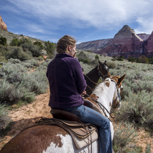 Horseback Riding in Zion National Park