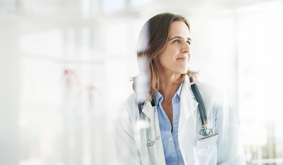 Female doctor who works for top locum tenens companies