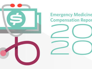 Graphic for 2020 emergency medicine salary report