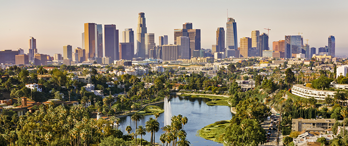 Landscape photo of Los Angeles, California