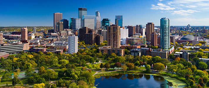 Landscape photo of Minneapolis, Minnesota